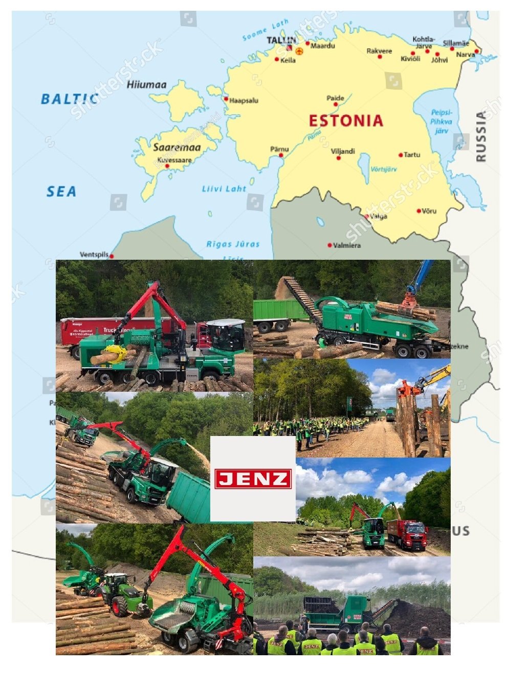 Estland: viel Wärmeerzeugung aus holzartiger Biomasse