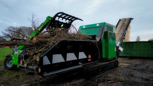 Die neue „Tiger“-Version des Schredders JENZ 3  