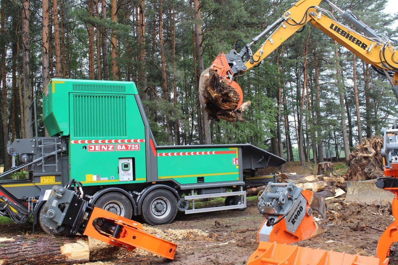 Lesnický veletrh KWF v Bavorsku